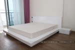 Giường ngủ kiểu Nhật MDF sơn trắng nhà Anh Trọng Quận 2, TP.HCM