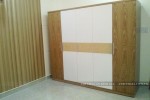Tủ quần áo gỗ MDF veneer nhà Anh Tư Gò Vấp, TP.HCM
