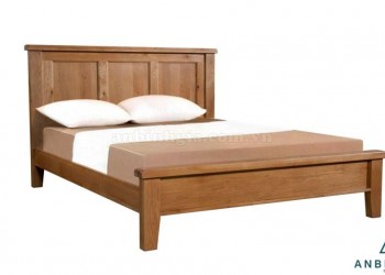 Giường ngủ gỗ Sồi Mỹ tự nhiên - GTN 09