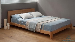 Giường ngủ Nhật Bản gỗ Sồi Mỹ - GKN 14