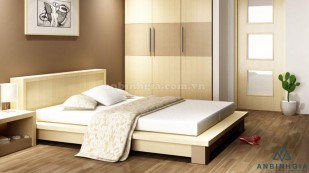 Giường thấp kiểu Nhật gỗ MDF - GKN 16