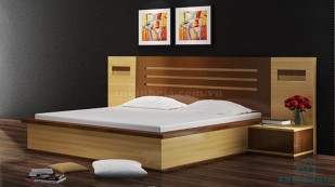 Giường ngủ 1m8 x 2m gỗ MDF - GCN 19