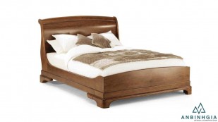 Giường ngủ gỗ Xoan Đào tự nhiên - GTN19