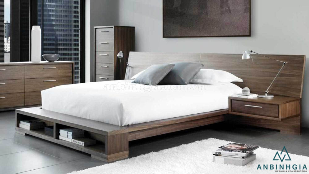 Giường ngủ đẹp gỗ công nghiệp MDF - 26